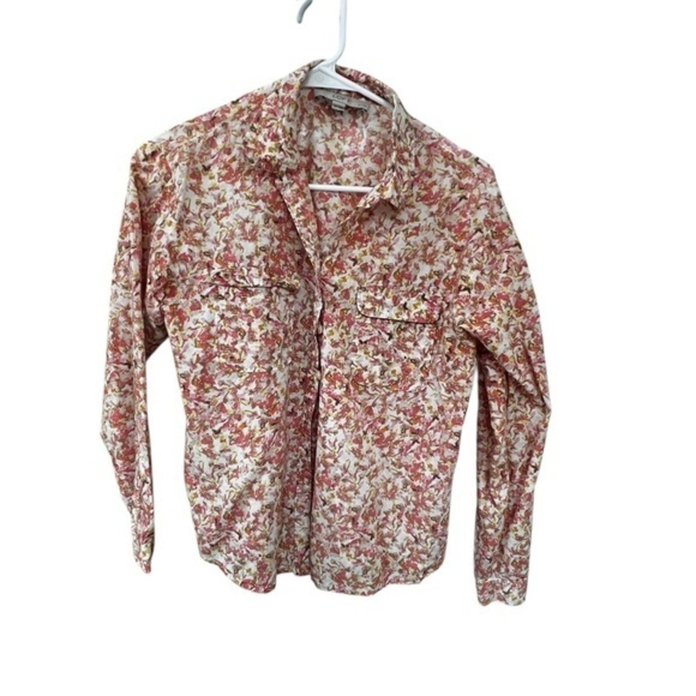 LOFT Multicolor Floral Top
